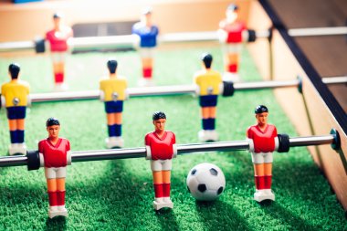 Tablo futbol oyunu, soyut açık