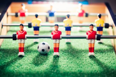 Tablo futbol oyunu, soyut açık
