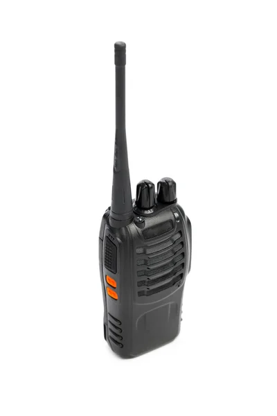 Radio portátil Walkie-talkie aislado en blanco —  Fotos de Stock