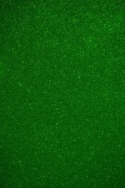 Błyszczących cząstek zielone tło — Zdjęcie stockowe