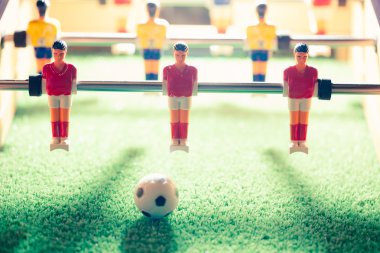 Tablo futbol oyunu, soyut açık