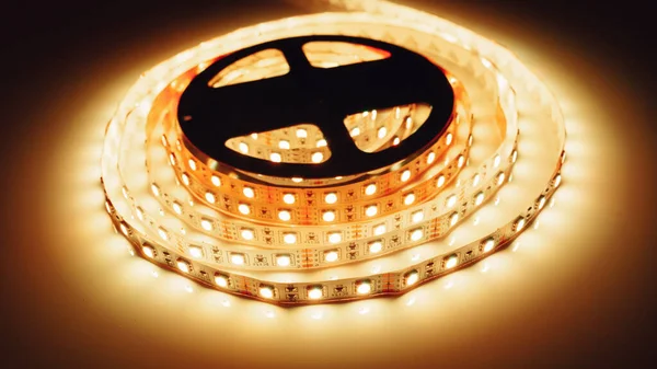 Led Strip Warm Licht Roll — Stockfoto