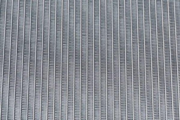 Aluminiowy Grzejnik Samochodowy Chłodzenia Silnika Widok Bliska — Zdjęcie stockowe