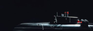 Gece nükleer borei sınıfı denizaltı modeli