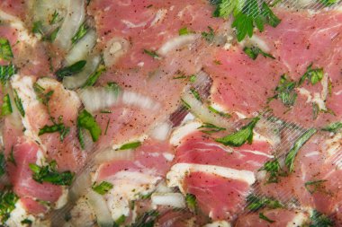 Barbekü et marine vakum çanta