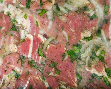 Barbekü et marine vakum çanta