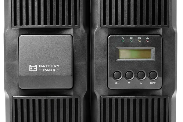 Uninterruptible power supply (ups) met reserve batterij — Stockfoto