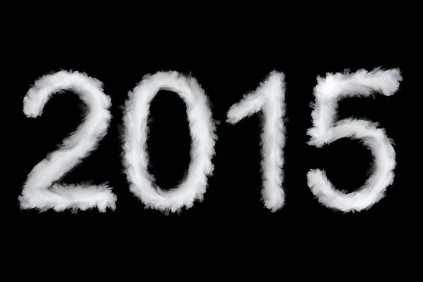 Новый 2015 год, дымовая завеса — стоковое фото