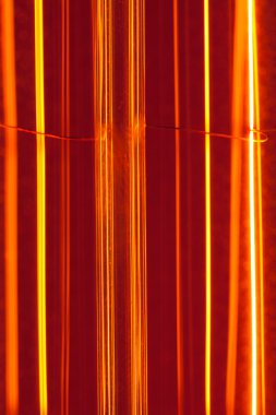 soyut ışık spiral ampul lamba