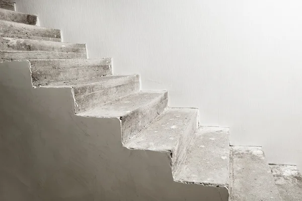 Concrete staircase under construction — Stock Photo, Image