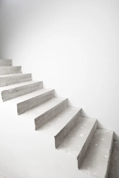 Concrete staircase under construction — Stock Photo, Image