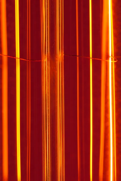 Abstrakte lysspiraler i lyspærer – stockfoto