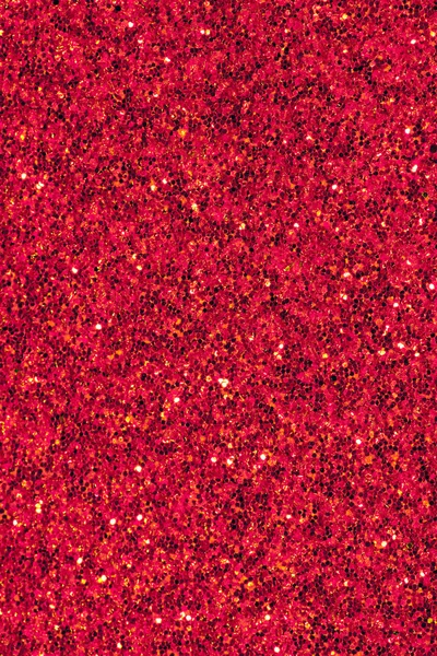 Red sparks glitter makeup background — Stock Photo, Image