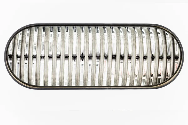 Tubo de metal corrugação para trocador de calor — Fotografia de Stock