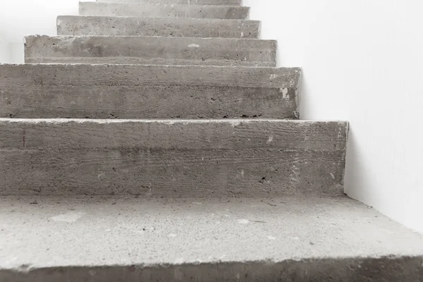 Concrete staircase under construction — Stock Photo, Image