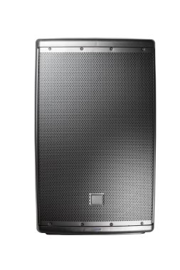 profesyonel ses hoparlör pa, üzerinde beyaz izole