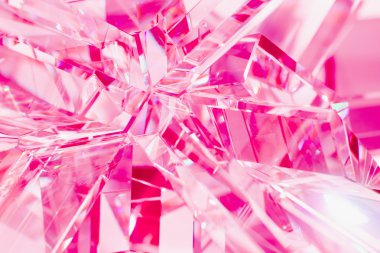 pembe arka plan kristal kırılmalar