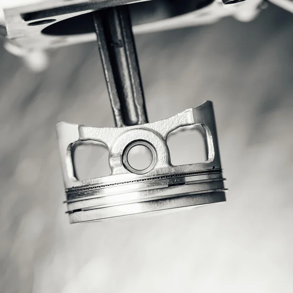 Engine piston, closeup view — Stock Photo, Image