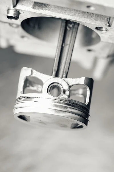 Engine piston, closeup view — Stock Photo, Image
