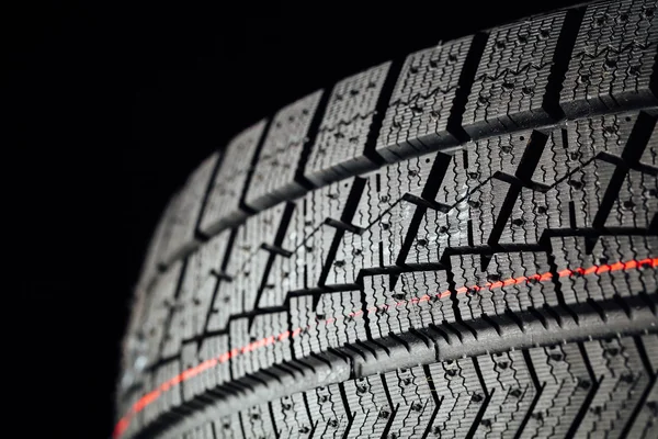Studless winter tire protector — Stock Photo, Image