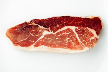 boneless spanish ham - iberico bellota jamon clipart