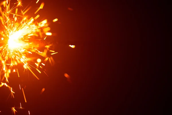 Fondo de Navidad con luz brillante y espacio de copia — Foto de Stock