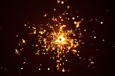 Haze kırmızı ışık ile Noel maytap