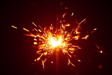 Haze kırmızı ışık ile Noel maytap