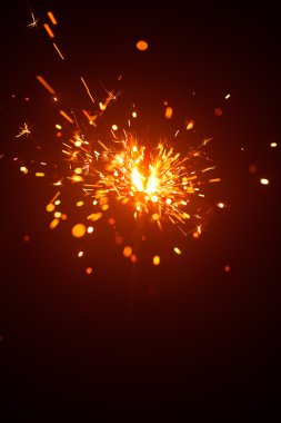 Haze kırmızı ışık ile Noel maytap