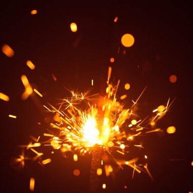 Haze kırmızı ışık ile Noel maytap