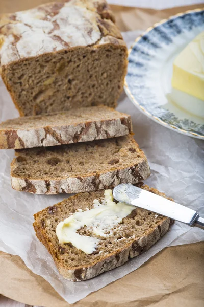 Pain et beurre de seigle — Photo