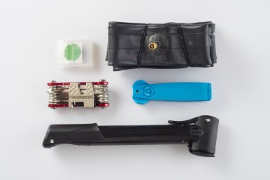 Bisiklete binme için araçları seti