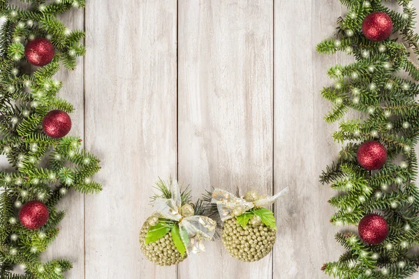 Fundo do cartão de Natal com um espaço para texto — Fotografia de Stock