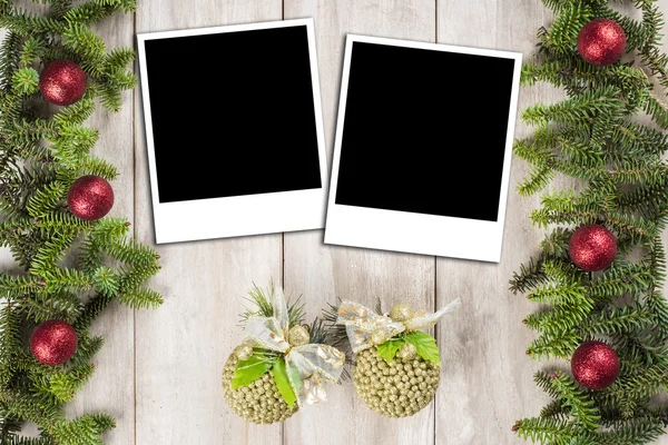 Christmas card background with a space for text — Stock Photo, Image