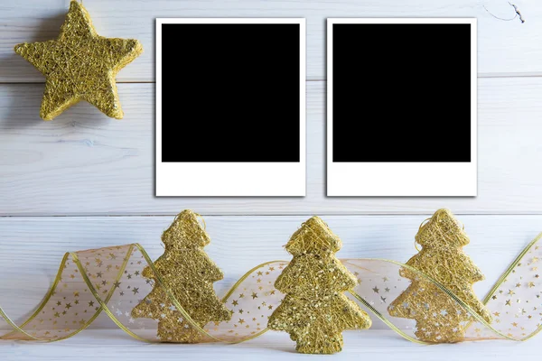 Weihnachtsspeck mit Platz für Text — Stockfoto