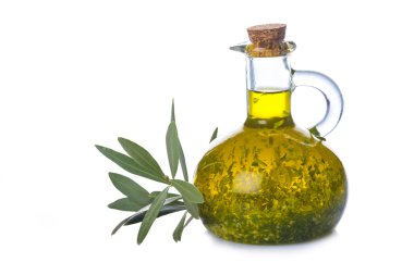 Zeytinyağı sarımsak ve maydanoz ile