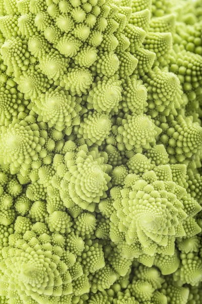 Textura vegetal de brócoli Romanesco —  Fotos de Stock