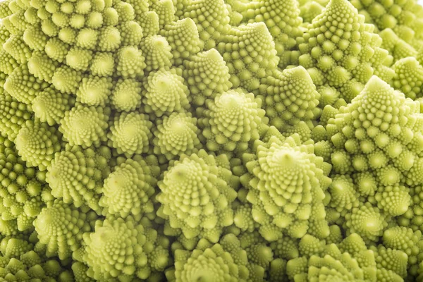 Romanesco brokkoli növényi textúra — Stock Fotó