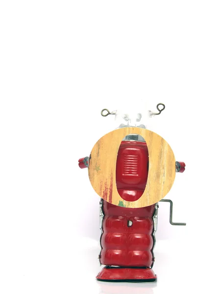 Clockwork robot toy — Stock Photo, Image