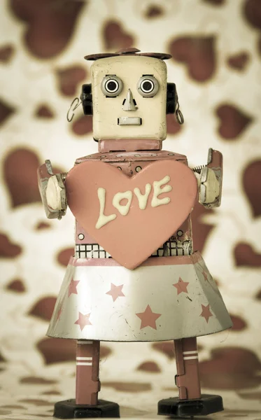 Amore robot — Foto Stock