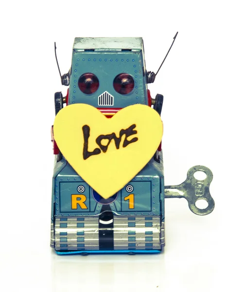 Ρομπότ αγάπη — Φωτογραφία Αρχείου