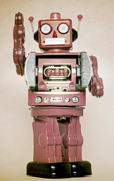 Rerto robô brinquedo — Fotografia de Stock