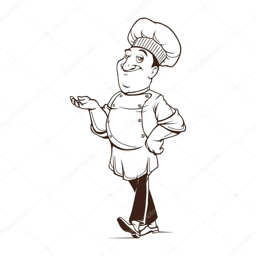 Cute Chef Character