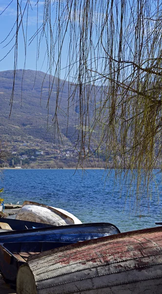 Makedonya 'nın Ohri Gölü — Stok fotoğraf