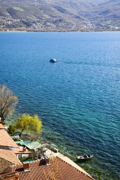 Lake Ohrid, macedonia — Stock Photo, Image