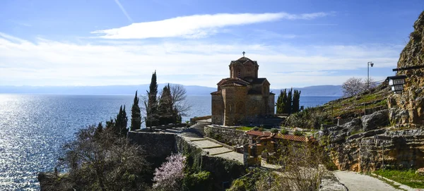 Iglesia St. Jovan Kaneo, Ohrid, macedonia — Foto de Stock