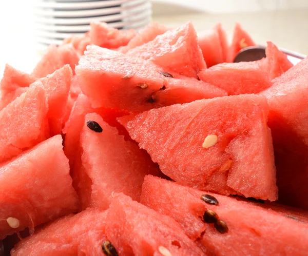 Close up of a watermelon fruits — Stock Photo, Image