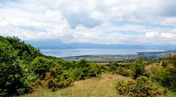 Prespanské jezero, Makedonie — Stock fotografie