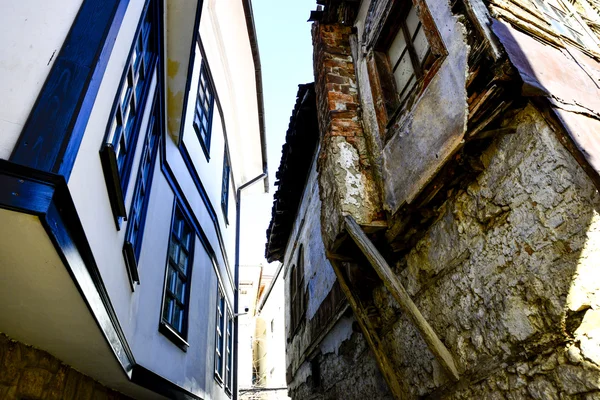 Antigua arquitectura de Ohrid, Macedona — Foto de Stock