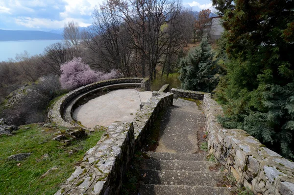 Viejas escaleras de piedra — Foto de Stock